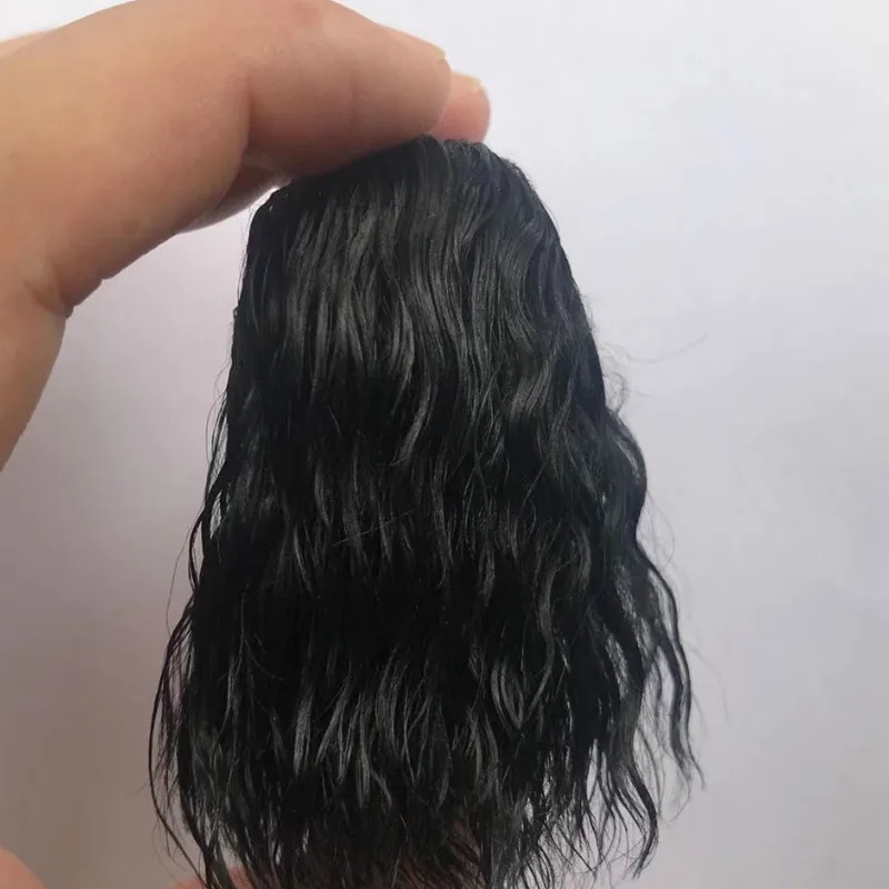 С реальными волосами Loki Head Sculpt масштаб 1/6 хидлерстон голова треммер резьба модель