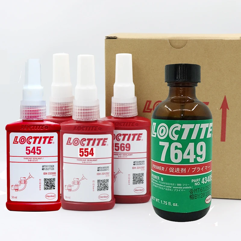 

50ml Loctite 542 554 545 Screw Sealant Leak-proof Thread Liquid Raw Material with Thread Locking Agent Accelerator