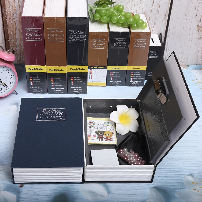 Копилка для книг сейф с замком органайзер детей подарок на Рождество секретная