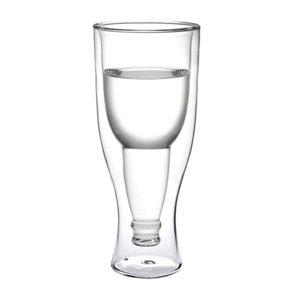 Креативная переворачивающаяся пивная чашка бокал для вина сока питьевой воды