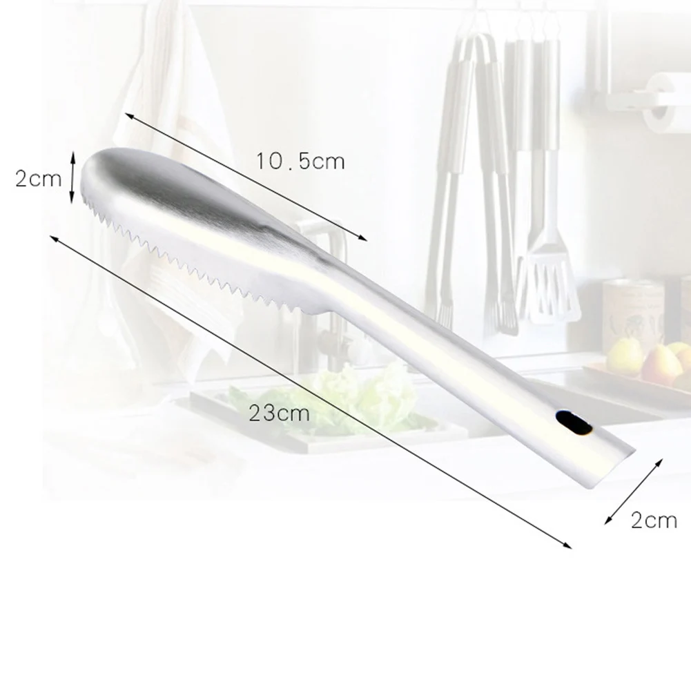 Портативный скребок из нержавеющей стали для рыбной чешуи бритва Овощечистка