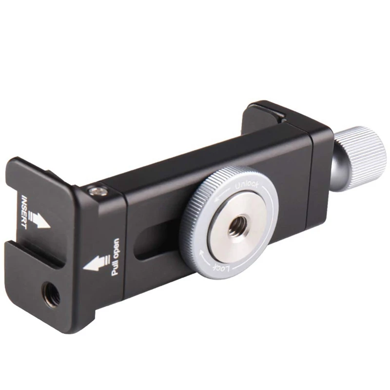 Регулируемый адаптер для штатива телефона металлический держатель смартфона с