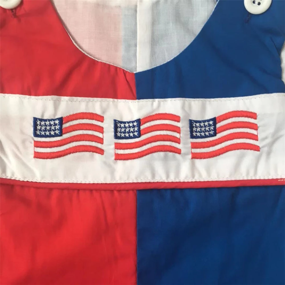 Puresun/наряд на 4 июля летняя одежда без рукавов для новорожденных мальчиков и