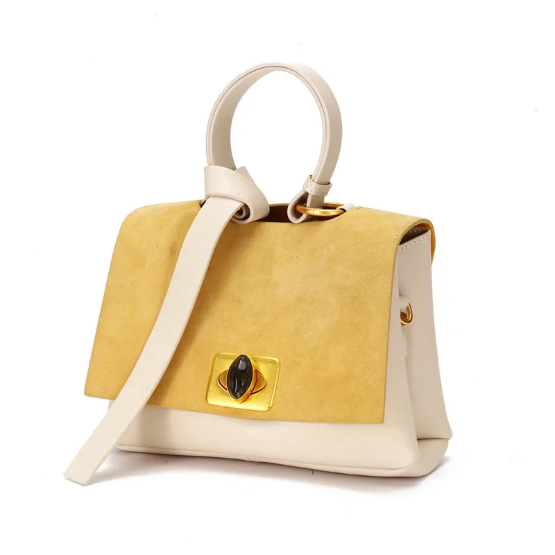 Новинка 2020 женская сумка в стиле ретро мессенджер из мягкой натуральной кожи на