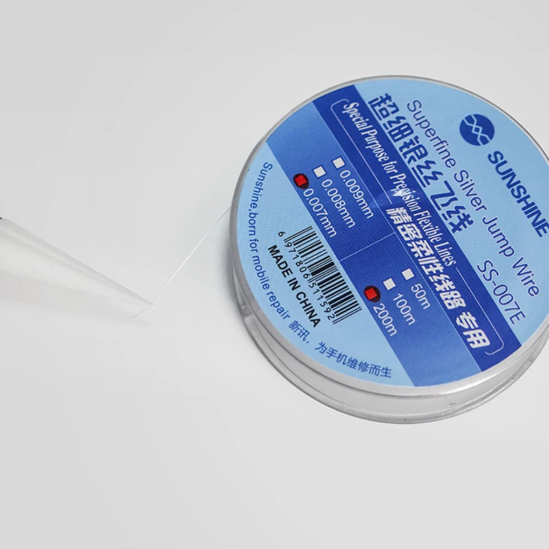 Обслуживание материнской платы Серебряная Летающая линия 0 007 мм x 200 м для iPhone