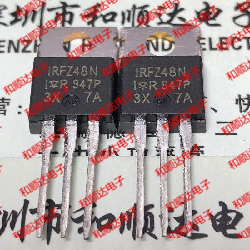 

10pcs/lot IRFZ48N New Spot TO-220 55V 65A