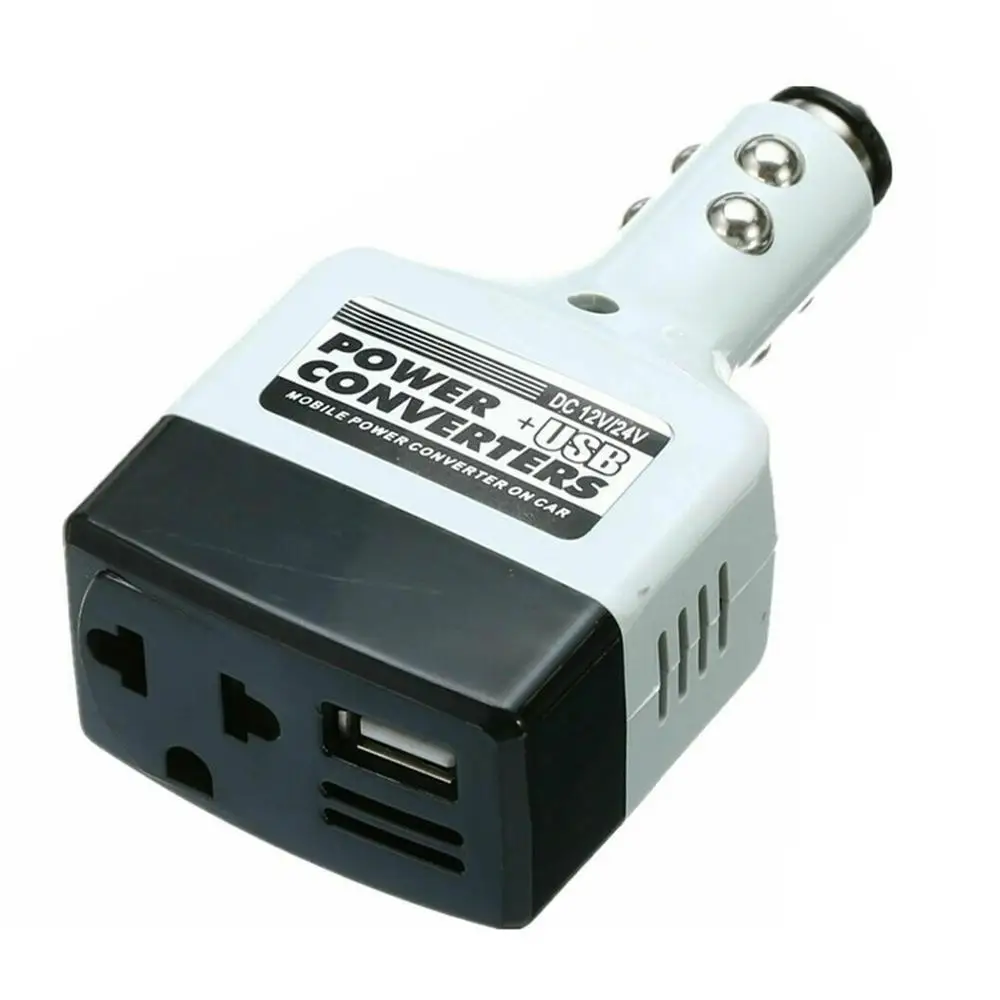 12V/24V автомобиль мобильный Мощность Инвертор адаптер автомобильный