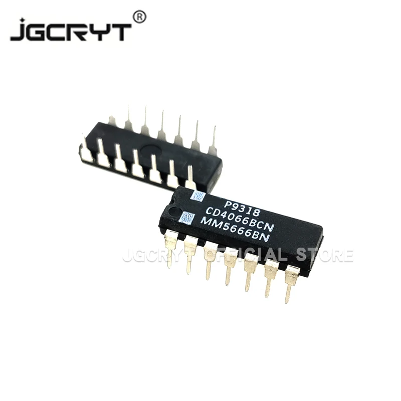 10Unids/lote новый оригинальный cd4066nl CD4066 прямой штекер DIP-14 четырехсторонний