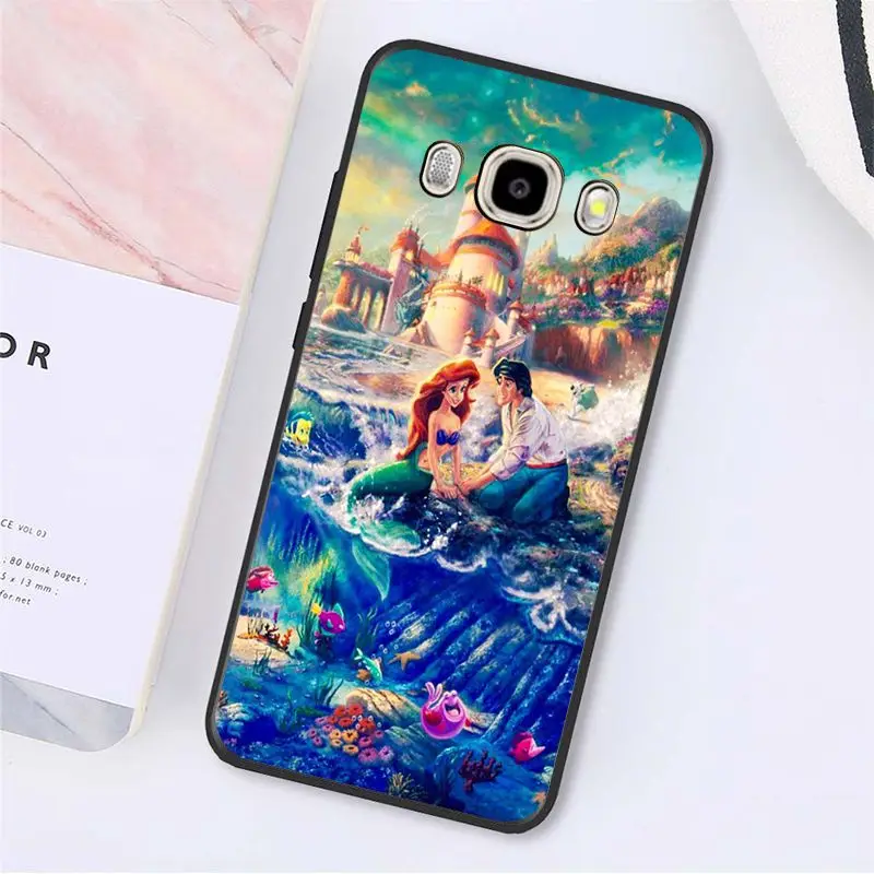 A8 MaiYaCa Ариэль Русалочка Принцесса мягкий чехол для телефона samsung Galaxy J7 J6 J8 J4 J4Plus J7 DUO J7NEO J2 J7 Prime - Цвет: A8