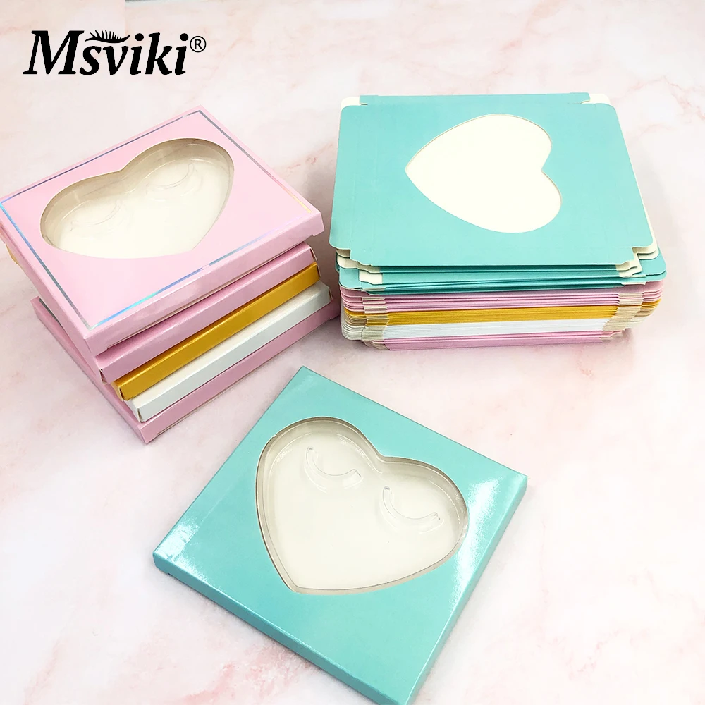 3D коробки для упаковки норковых ресниц с логотипом под заказ бесплатный лоток 5D