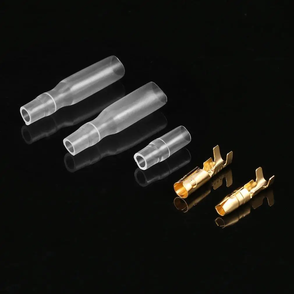 120 шт латунные пули 3 5 мм разъем обжимной терминал изолированный кабель