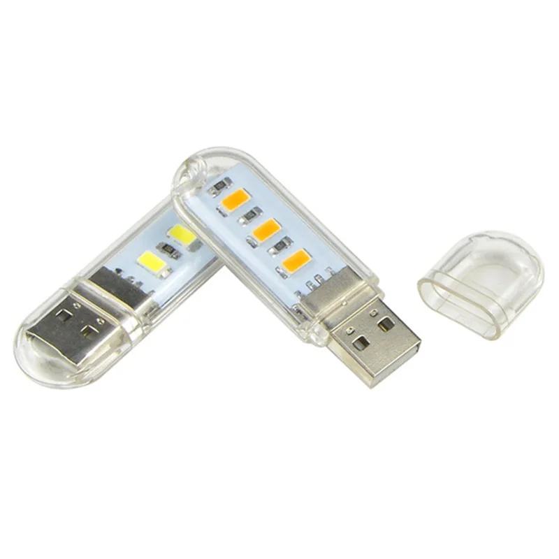 Миниатюрный светодиодный светильник для чтения с USB ультраяркая лампа