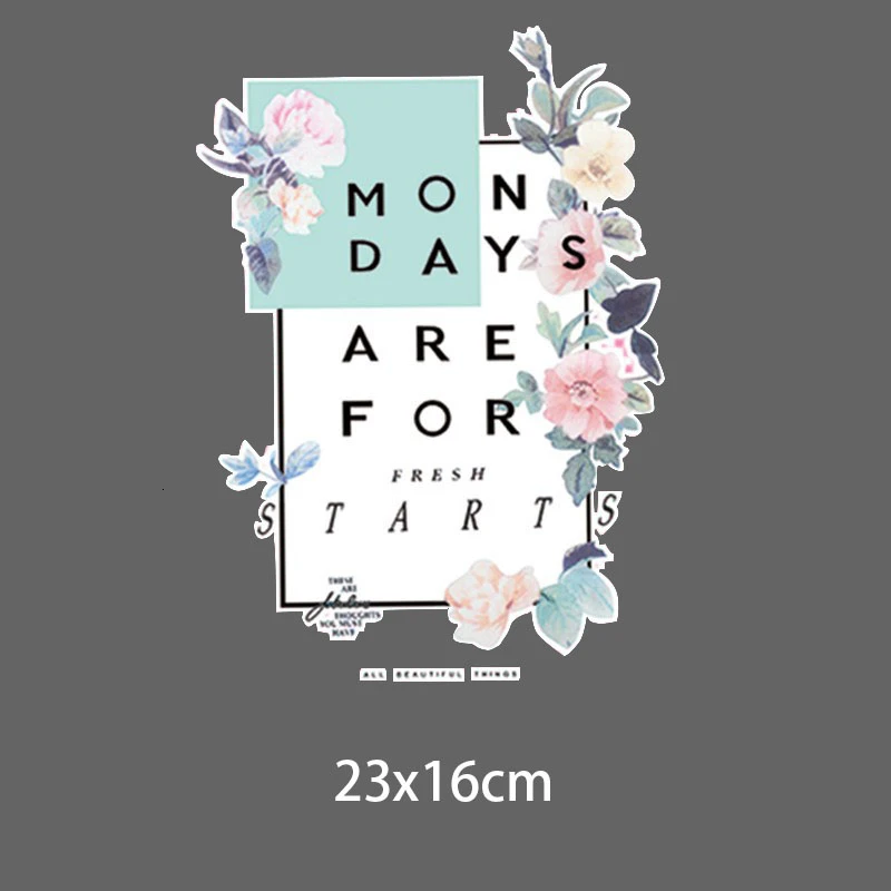 Новый дизайн нашивки с надписью печать на футболке термотрансферный аксессуар