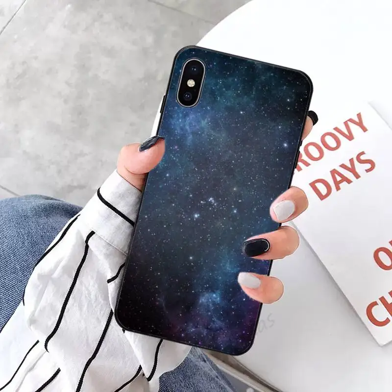 

Art design aesthetics gradient starry sky Phone Case Candy Color for iPhone 6 7 8 11 12 s mini pro X XS XR MAX Plus