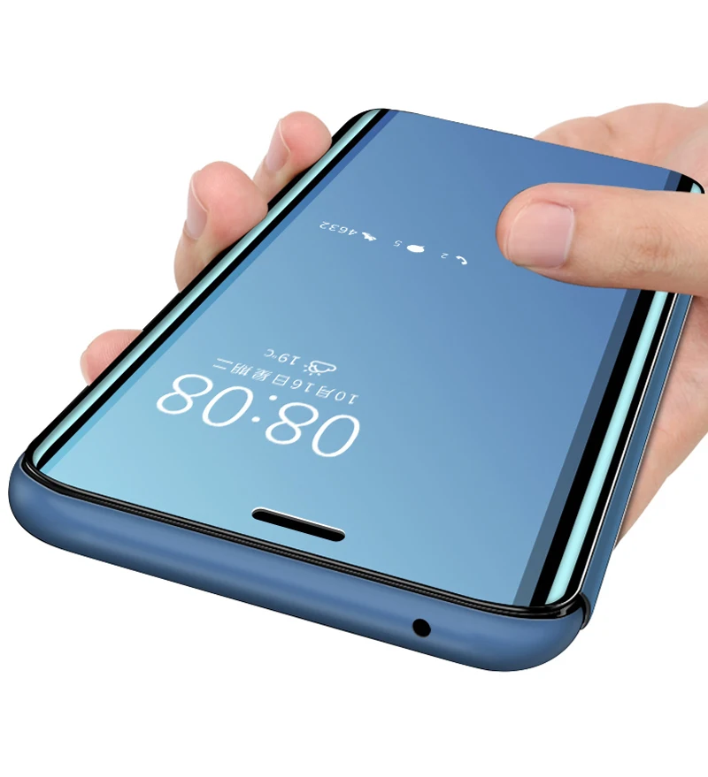 Смарт mi rror флип чехол для mi Xiao mi A3 CC9 CC9E 9 9T Pro A2 8 SE Lite Max 3 Pocophone F1 чехол для телефона