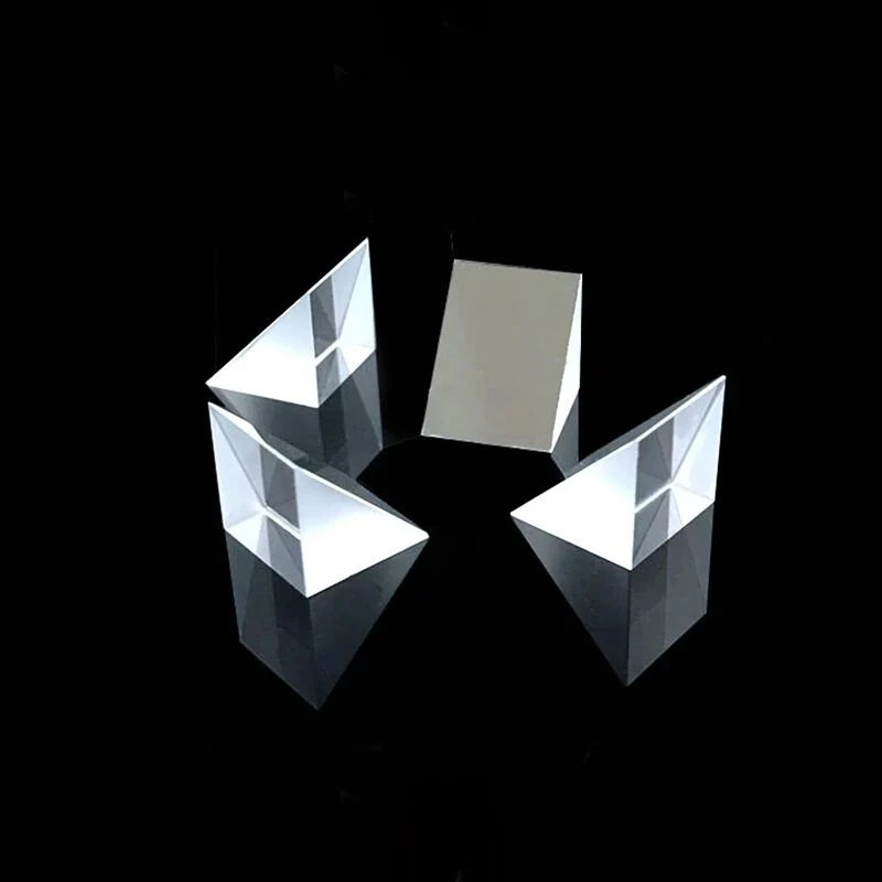 

30x30x100MM Optical Glass Triangular Prisms Right Angle Isosceles Prisms Lens Optical K9 Glass Material Testing Instrument