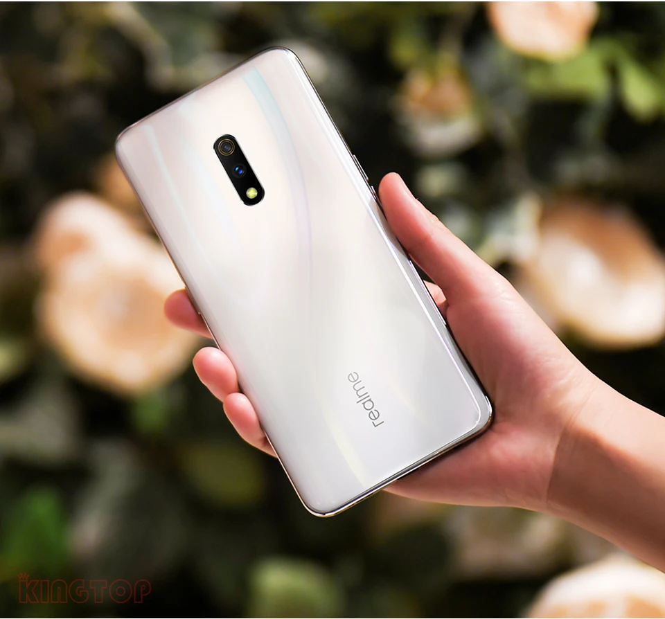 Мобильный телефон Realme X 4G/6G 64/128G 6,5" экран Android 9 Восьмиядерный 16MP+ 48MP+ 5MP камера отпечаток пальца 3765mAh мобильный телефон