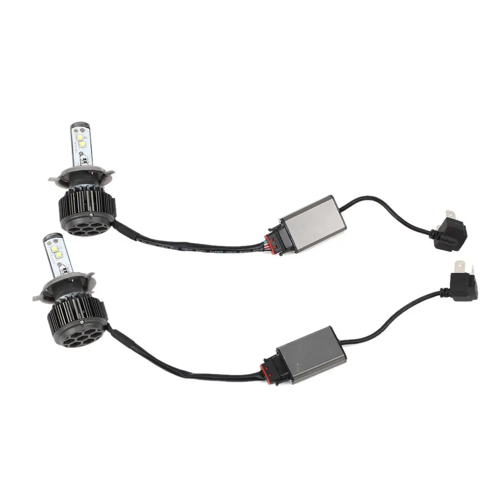 

H4 80W High Power LED Headlight Conversion Kit Bulbs lamp 6000K White