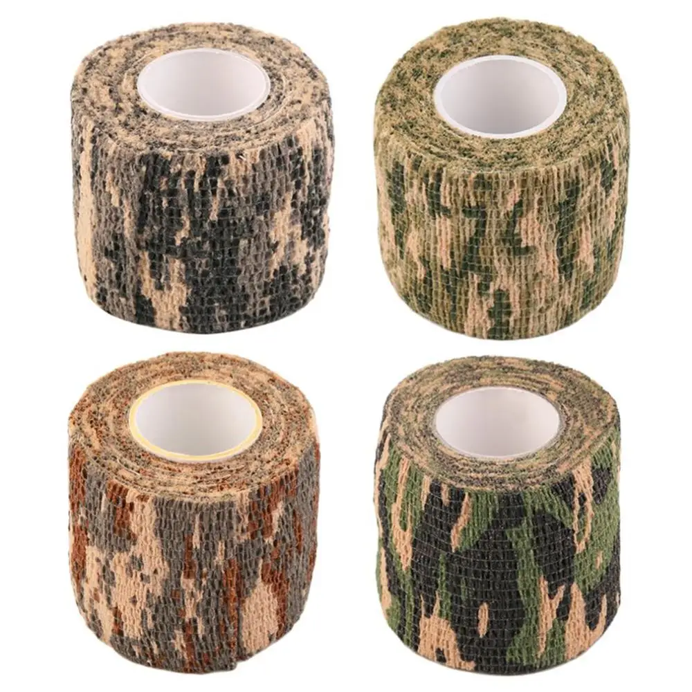 On salling! 5cm*4.5m Army Camo Outdoor Hunting Shooting Tool Camouflage Stealth Tape Waterproof Accessories Dropshipping | Спорт и