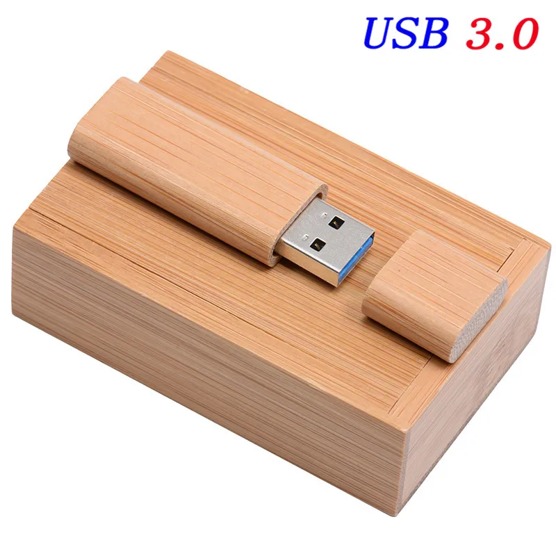 Carbonized with box SHANDIAN Высокоскоростной USB 3,0 деревянный бамбуковый USB флеш-накопитель ручка драйвер деревянная Флешка 4 ГБ 8 ГБ 16 ГБ 32 ГБ USB креативный персональный логотип - Цвет: Carbonized with box