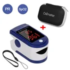 Пульсоксиметр на кончик пальца, профессиональный измеритель уровня кислорода в крови, для дома и спорта