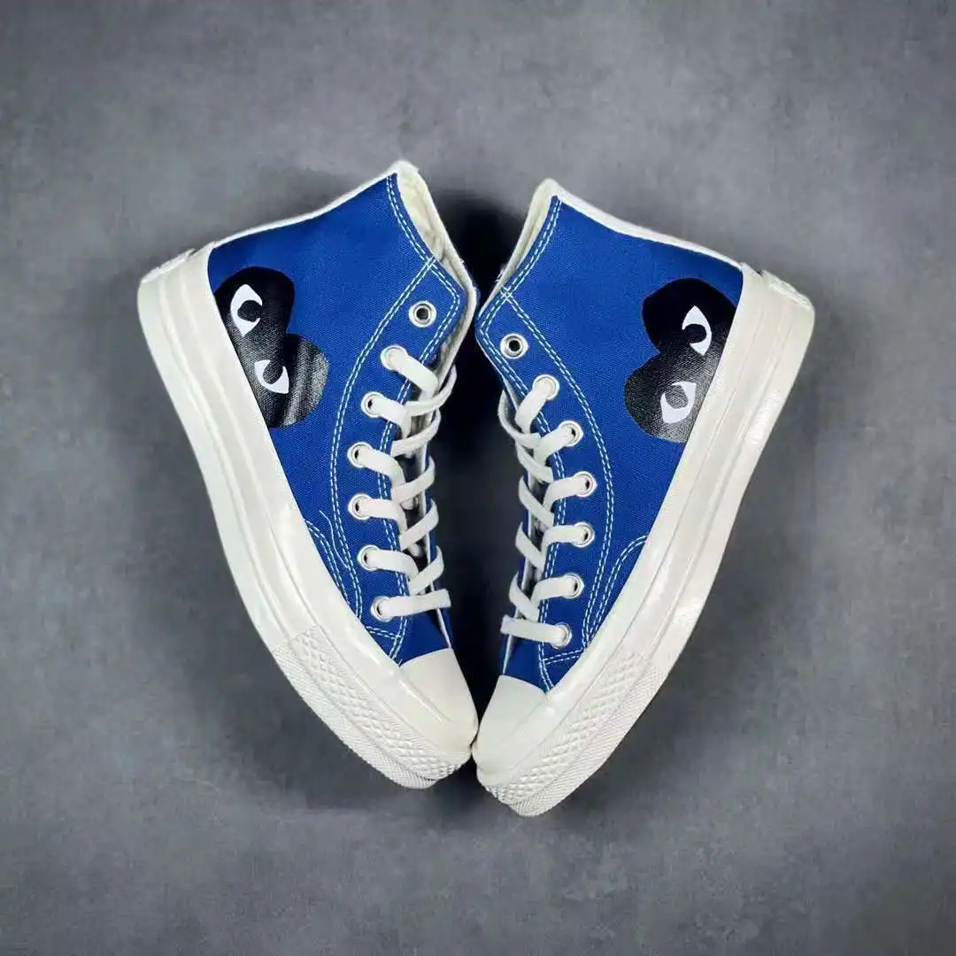 

New Peluche X CDG Play Love Joint Name Big Size 1970s Casual Outdoor Fashion High Quality Shoes for Men and Women Sneakers