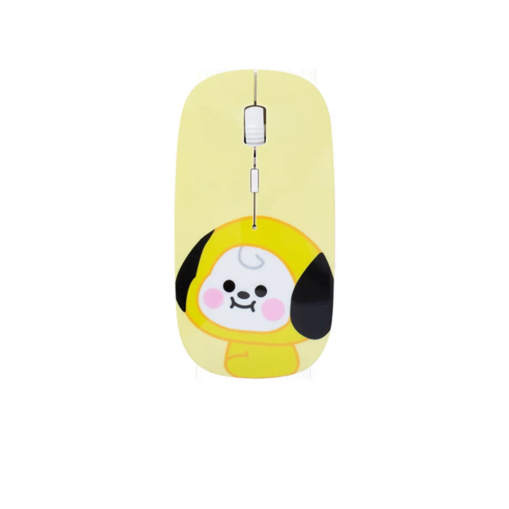 

Cute Bulletproof Youth League The Same Mouse Baby Series Wireless Mouse Home Office Mute Mouse 1200DPI For PC Laptop
