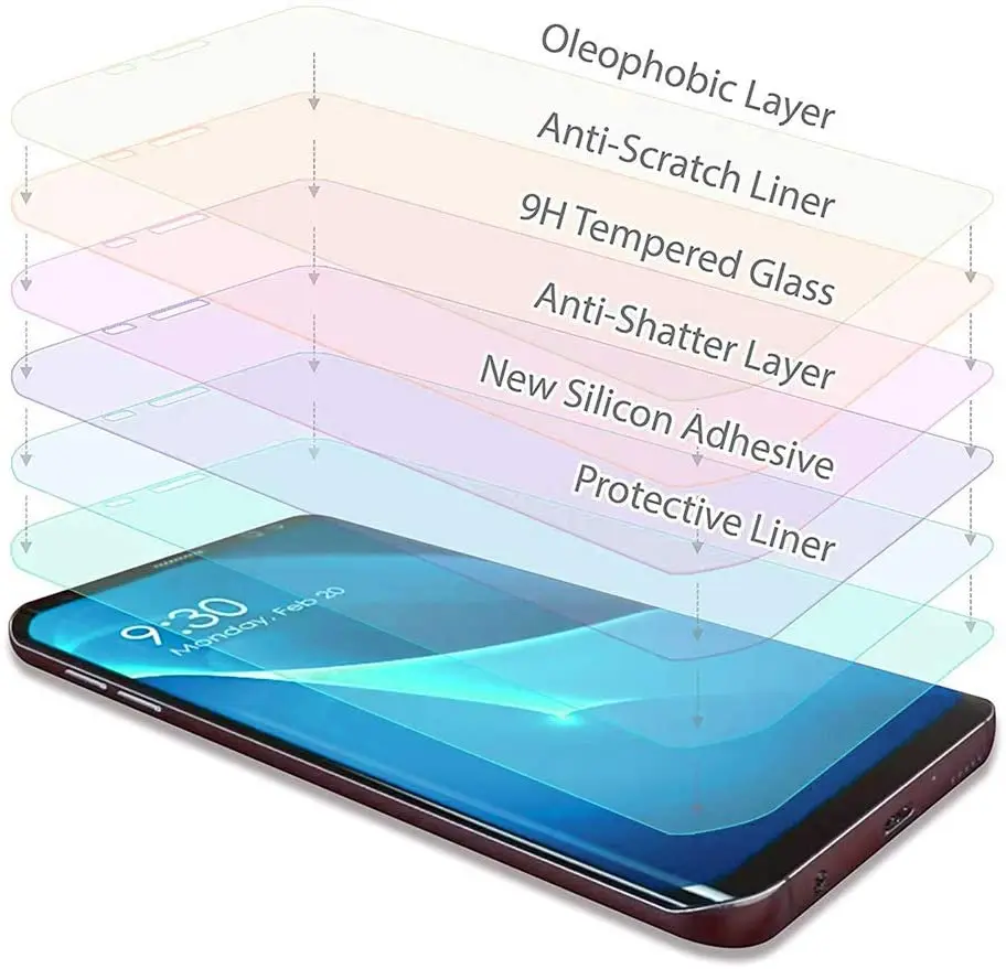 Закаленное стекло 2.5D 9H для Oukitel C17 Pro экран с защитой против царапин Protector C 17