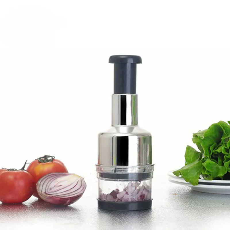 1 pz cipolla chopper pressione manuale aglio cipolla taglierina tritare pomodoro frantoio frutta verdura strumenti gadget da cucina di casa