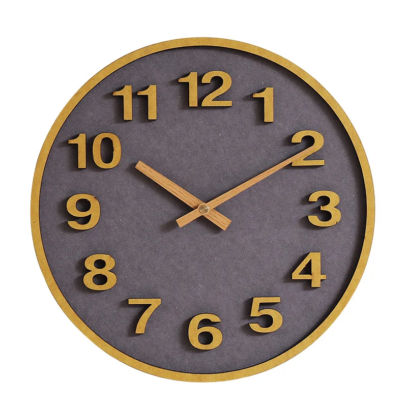

Large Simple Wall Clock Nordic Pendulum Art Silent Living Room Wall Watch Reloj Mural Moderno Home Decor Modern Design MM60WC