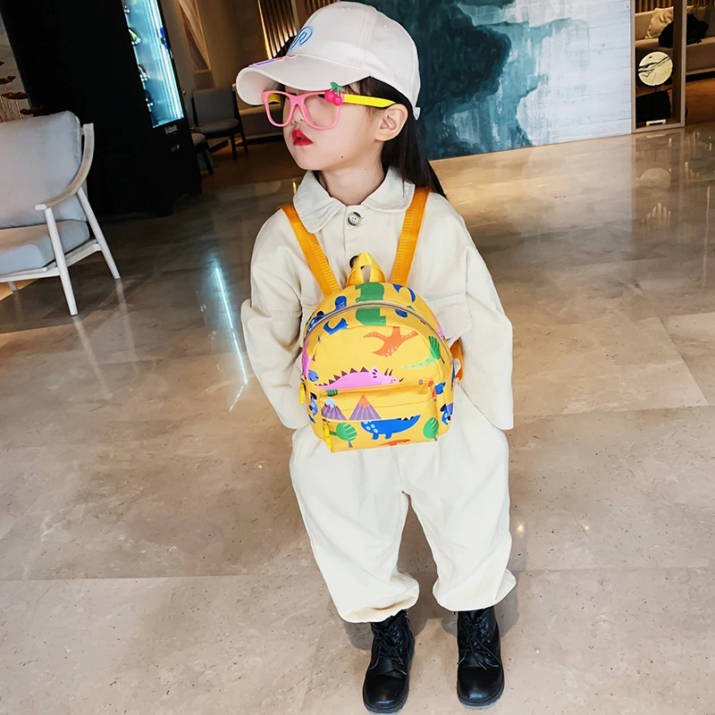 new Kindergarten Preschool Backpack for Boys Girls Children Bag Cute Cartoon Dinosaur Kids Bags Baby School Bags 2-5 Years Old
