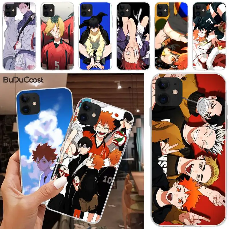 

Anime Volleyball Junior Phone Case For iphone 5C 5 6 6s plus 7 8 SE 7 8 plus X XR XS MAX 11 Pro Max