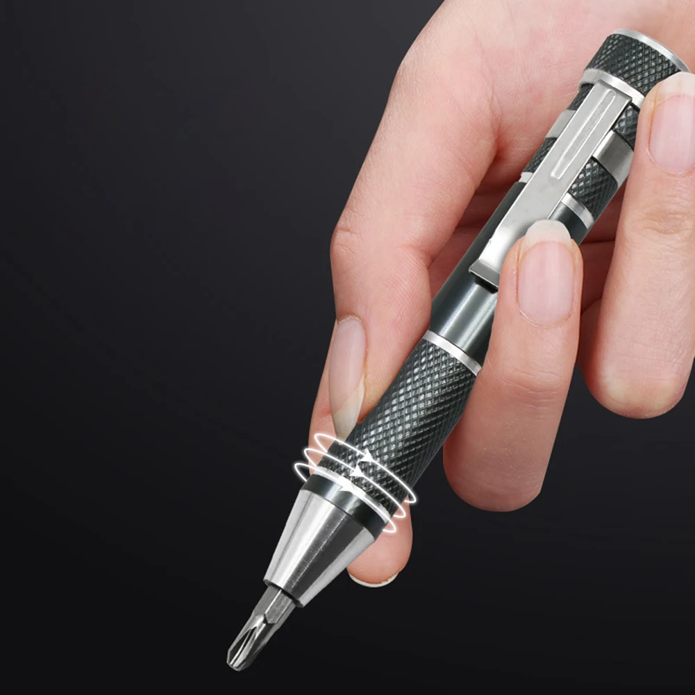 8 в 1 отвертка многофункциональная прецизионных отверток с магнитной мини