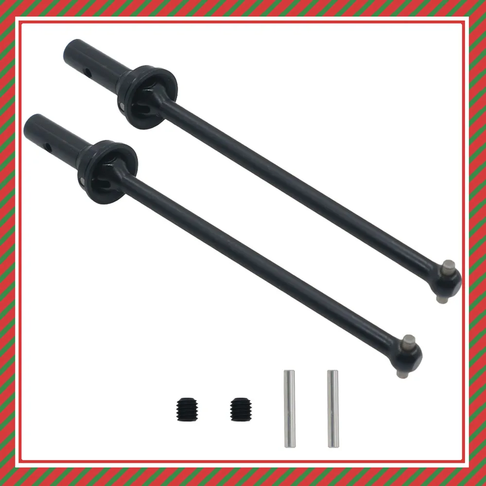 

#45 steel front/rear CVD driveshaft 124mm for 1-7 Arrma ARA109011 ARA109001 ARA7617V2 ARA7615V2 Infraction Limitless Felony 6s