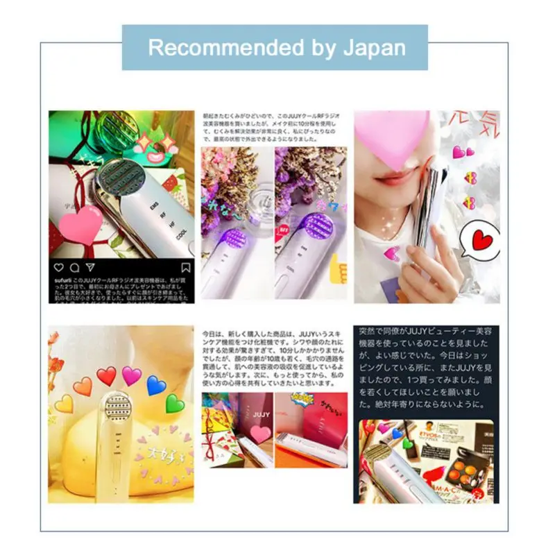 

JUJY Ji Zhi Japanese Face-lifting Artifact V-face Massager Face lift up Instrument Lifting Firming Beauty Instrument