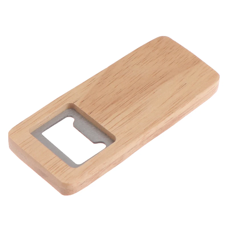 Модная открывалка для бутылок простой ключ креативный деревянный