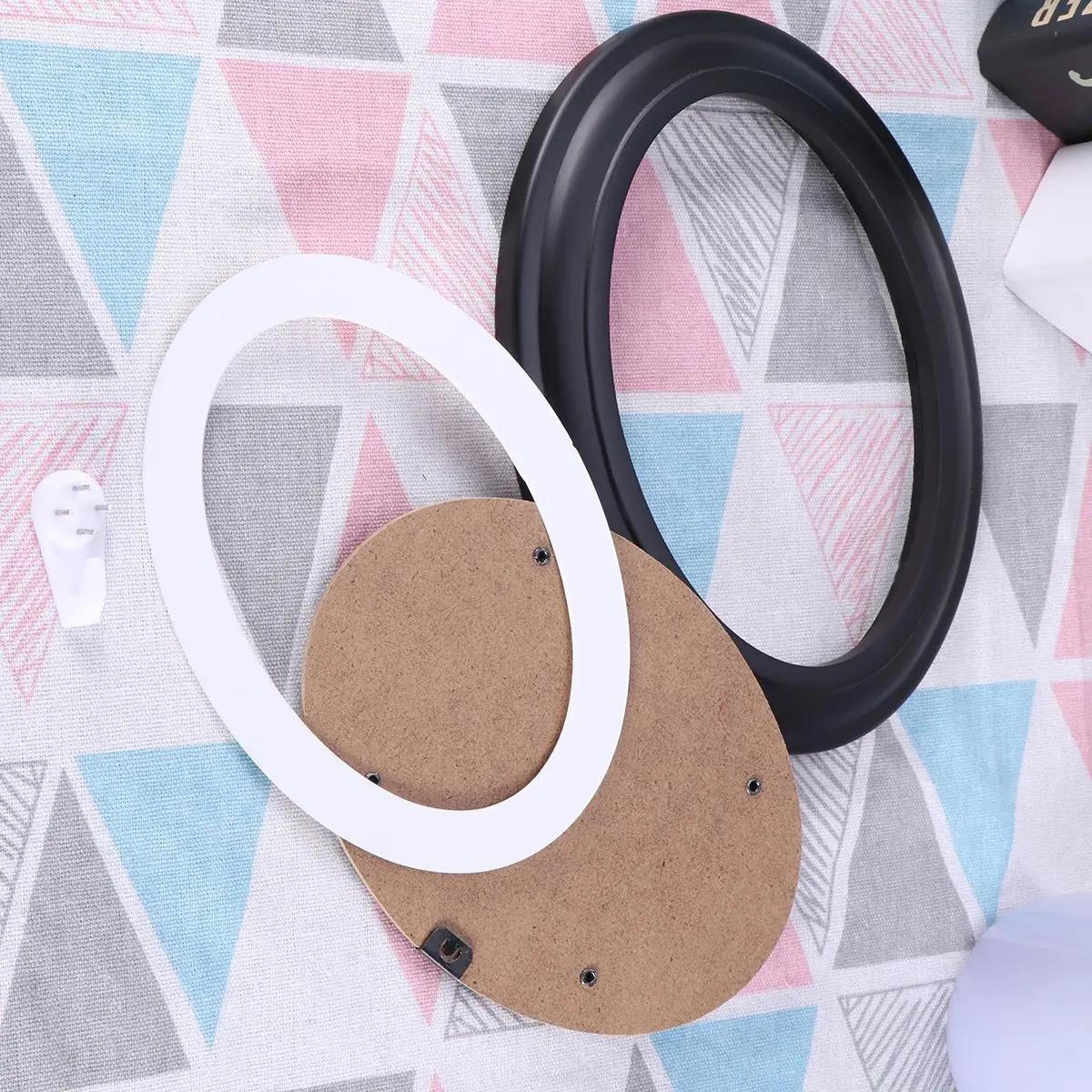 7 дюймов Классическая овальная деревянная рамка для картин настенное