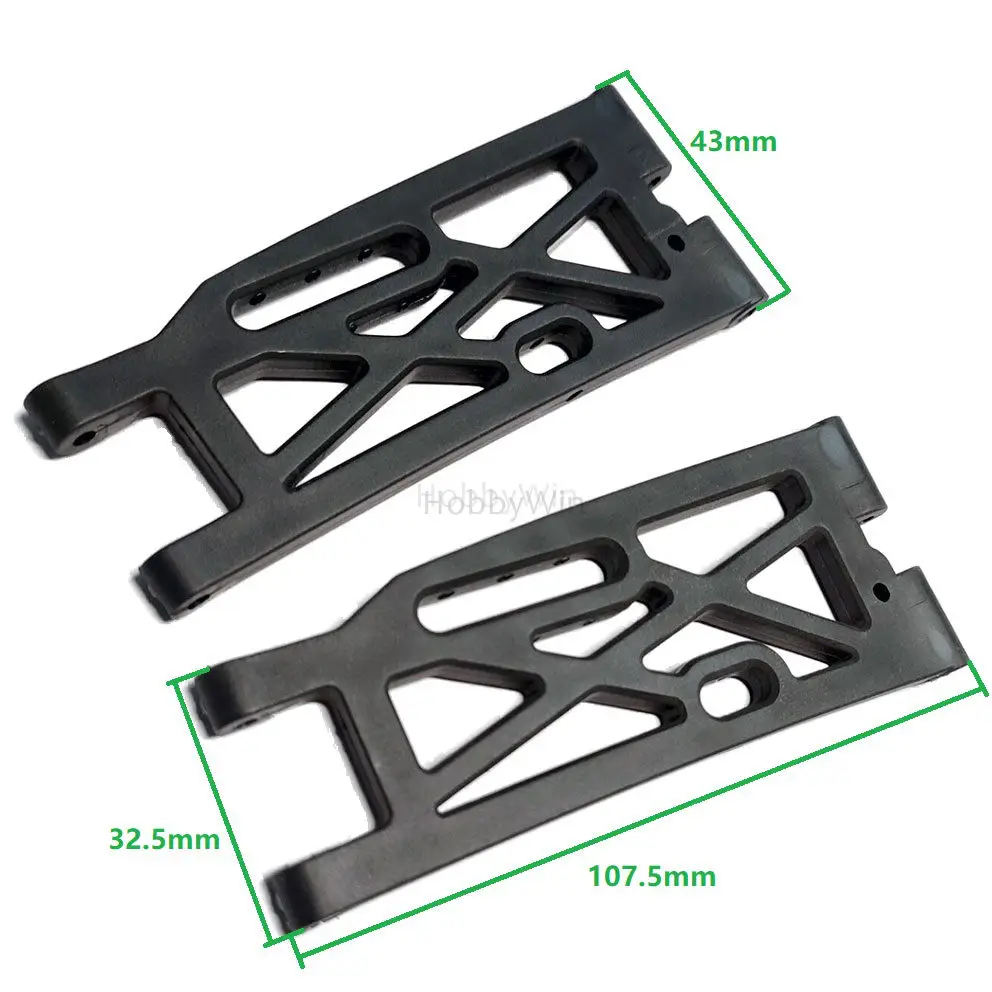 Деталь HBX 3338 P002 задний нижний подвесной рычаг (L/R) 2P для haiboxing 1/10 RC truck 3338|suspension arm|rc