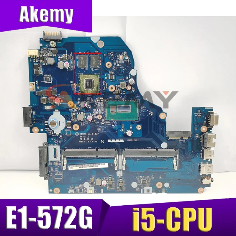 

Для ACER для ACER E1-572G Z5WAH материнская плата i5-CPU LA-B162P материнская плата