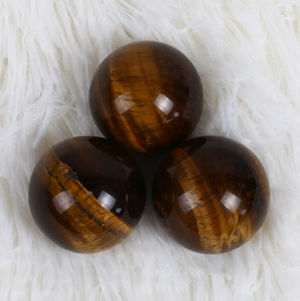 

Dark Yellow Asian Rare Tiger Eye Quartz Crystal Healing Ball 20-22mm 1pcs Sphere Beads Tiger Eye Stone Natural Tiger Eye Stone