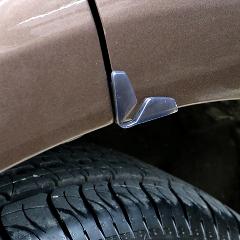

4Pcs/Set Car Door Protector Universal Rubber Car Door Edge Guards Corner Bumpers