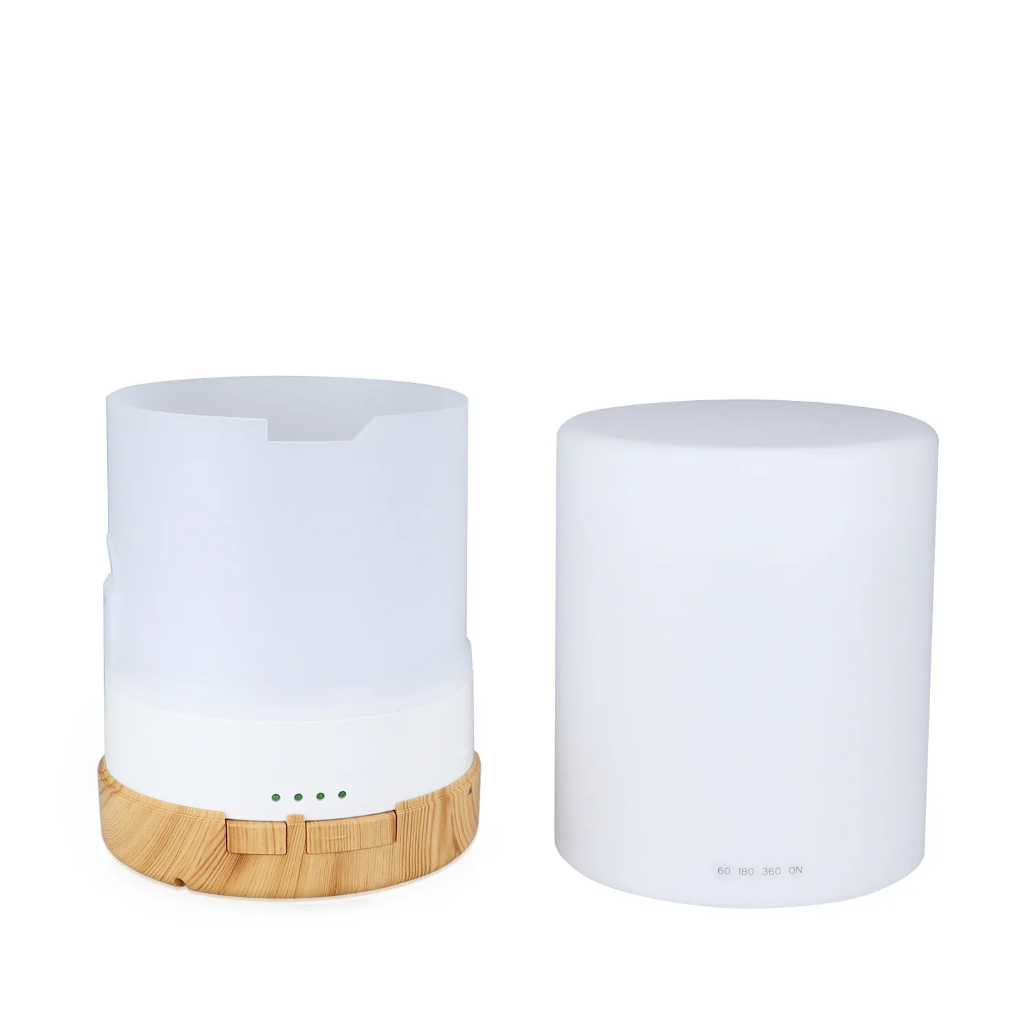 

DOZOKA Aromatherapy Ultrasonic Air Humidifier Home Mini 300ml Aroma Diffuser Atomizer Wood Grain Air freshener Aromatic Diffuser