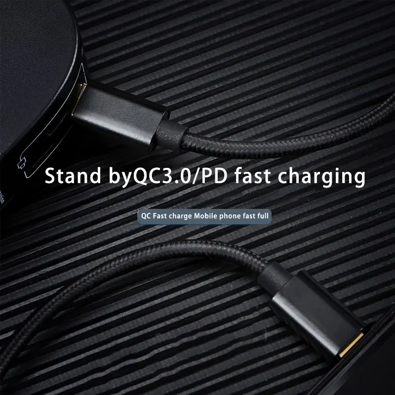 Usb кабель type C 1 метр с одной вилкой для быстрой зарядки Iphone 8 X XS 7 6S Plus 5s мобильный
