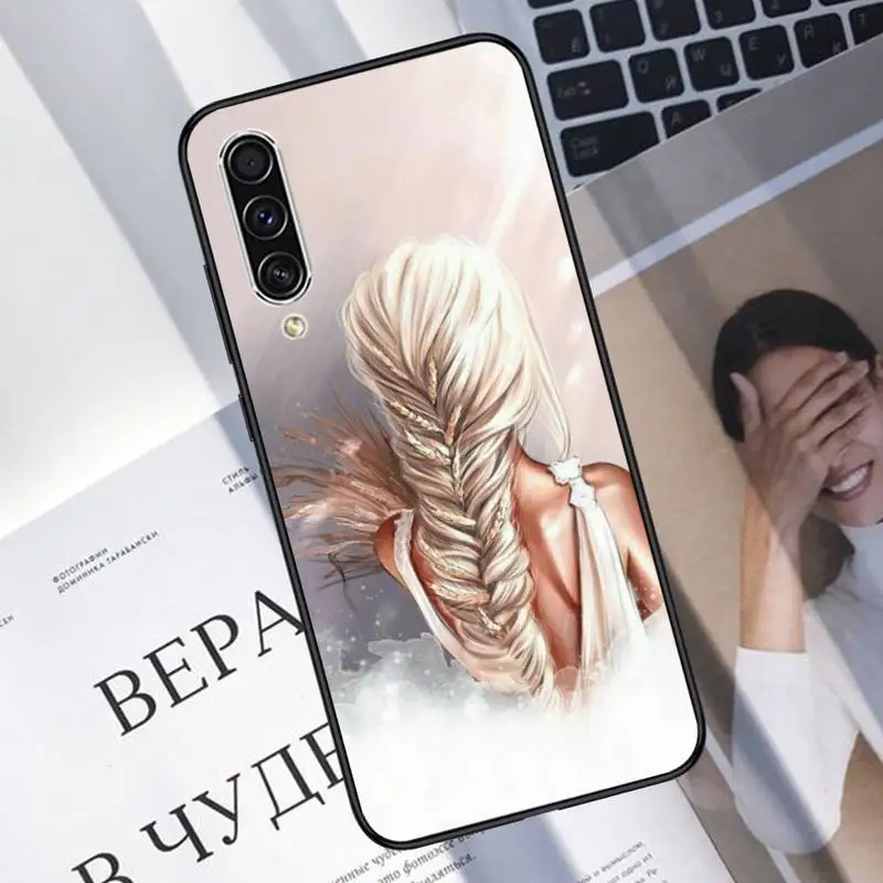 

Princess Girl Female coffee Phone Case For Samsung Galaxy J2 J4 J5 J6 J7 J8 2016 2017 2018 Prime Pro plus Neo duo