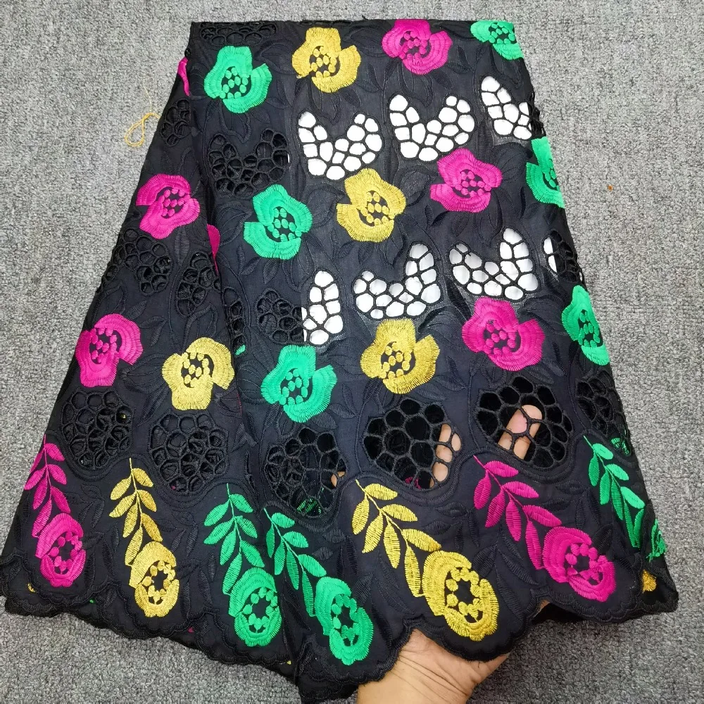 Швейцарская вуаль кружева в швейцарской розовой кружевной ткани tissu africain broderie coton кружевная ткань из Дубая для свадебного платья 5 ярдов/лот