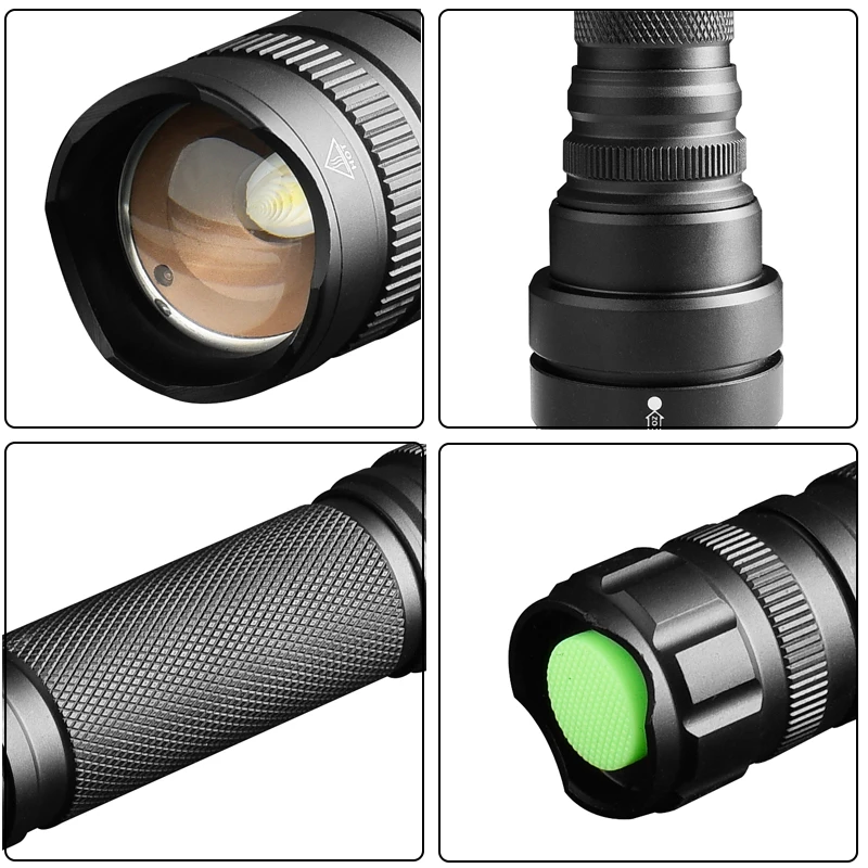 Litwod Z25 CREE XHP70.2 32 Вт Мощный тактический светодиодный фонарик с зум-объективом xhp70 xhp50 2 шт. 18650 аккумулятор фонарики