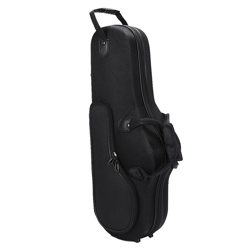 HOT-Water-Resistant Oxford Fabric Alto Saxophone Big Bag Box Sax Soft Case with Adjustable Shoulder Strap Black | Спорт и
