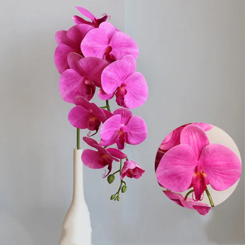 

10pcs/pack Height=96cm Big Size Artificial Orchid Flower Home Decoration Event Party Creative Friend Gift Phalaenopsis