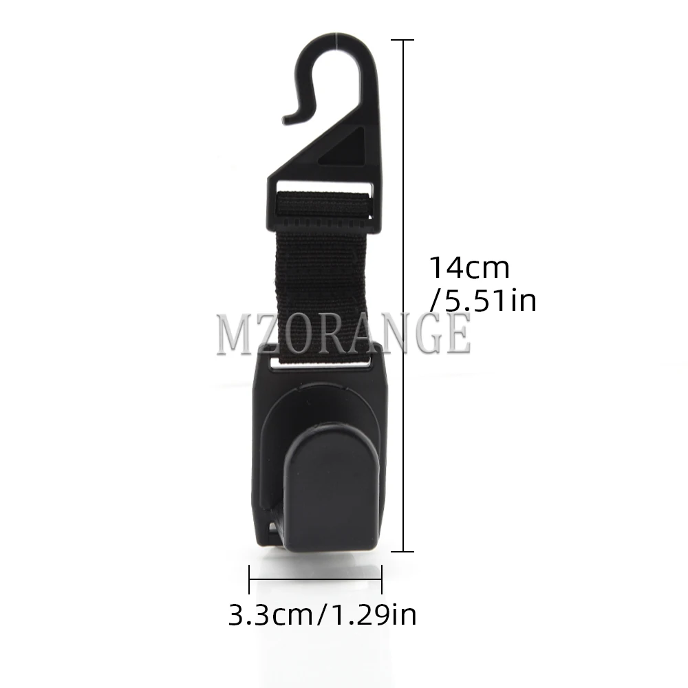 

2Pcs Car Seat Back Hooks Headrest Hanger Bag Holder For Jeep Wrangler JK JL For Subaru Ascent 2007-2021 Truck Accessories