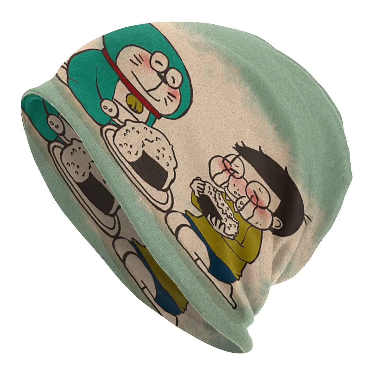 

Шляпа Doraemon манга, винтажные шапочки для улицы, облегающие шапки, шапка в японском стиле аниме для мужчин и женщин, вязаная шапка, Весенняя те...